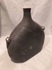 Ancienne Gourde Militaire WW1  ou WW2 Vintage Militaria 