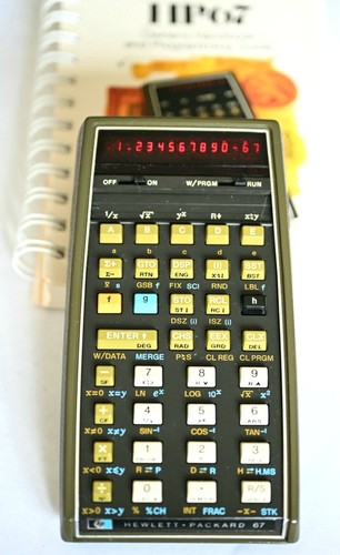 Hp67 calculator very - calculator, good