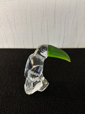 Toucan bec vert en cristal Royales de Champagne