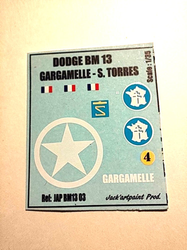 Décalcomanies dodge - décalcomanies, 1/35