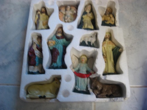 Boite santons de - de, noel