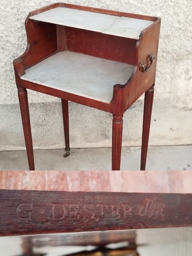 Estampillé godefroy dester - godefroy, +