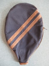 TENNIS : HOUSSE DE RAQUETTE ANCIENNE ANNEES 40 OU 50 – TRES BON ETAT