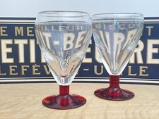 2 beaux Verres de Bistrot