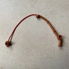 Lego duplo Canne A Pêche Brune Fil Rouge / Brown Rod Red 23146c01