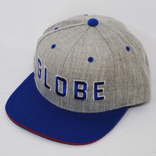Globe Idaho Starter Gris Bruyère Royal Bleu Réglable Casquette Chapeau