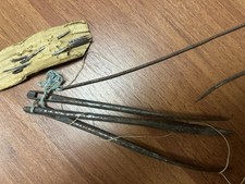 antique outil de Bourrelier  Sellier Cordonnier Passe Corde Aiguille Paumelle