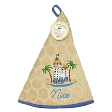 Essuie main rond en éponge