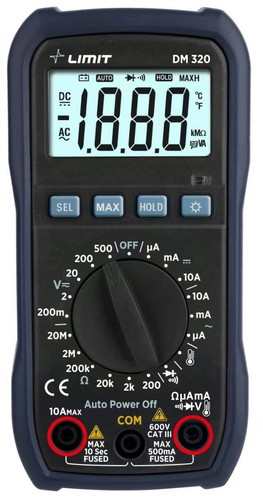 Multimètre digital compact