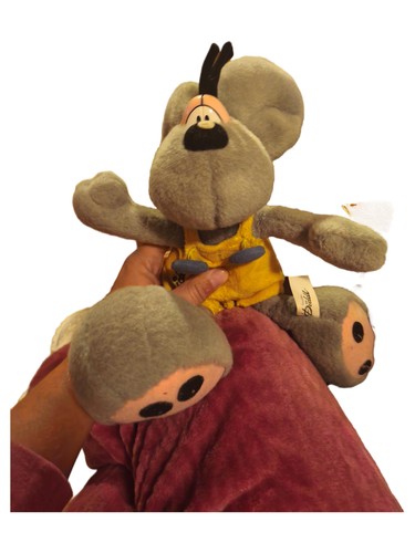 Diddl peluche souris gris 33cm - peluche,