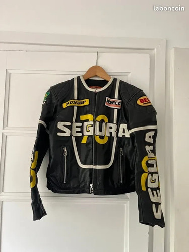 Blouson cuir moto grand - blouson,