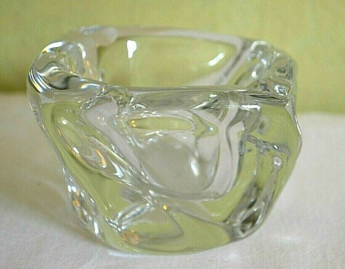 Cendrier mortier cristal daum - cendrier,
