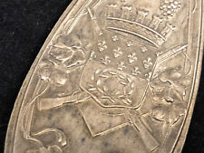 Société de Tir de Reims Projet de Cuillère Blason Orfèvre Présentation Modèle 