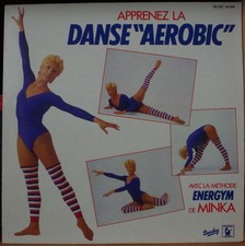 MINKA APPRENEZ LA DANSE "AEROBIC" METHODE ENERGYM COMPLET AVEC TABLEAU FRENCH LP