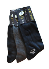 G.T.I.Lot 3 Paires de Chaussette Fil d'Écosse 100% Coton Remaillé  Ultra Confort