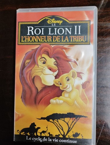 Vhs roi lion ii l - -, l'honneur