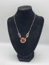 Collier ambre argent 925 - xn,