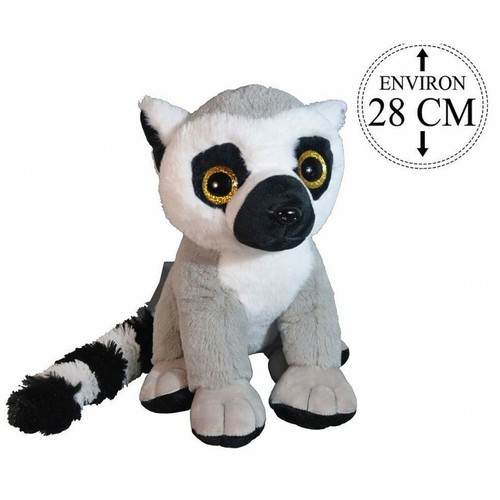 Sandy peluche lémurien cm - sandy:, 28