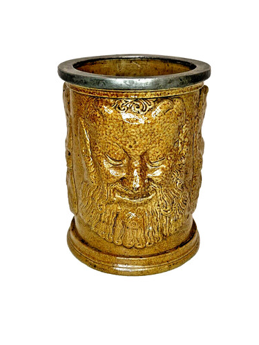 Pot tabac ancien grés - ancien, en