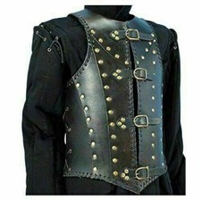 Veste en cuir chevalier de la Renaissance médiévale Halloween costume de jeu ...