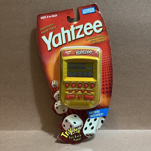 Yahtzee electronic hand held - yahtzee, hand-held