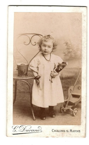 Photo cdv enfant nommé - cdv, ;-enfant