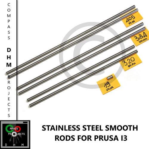 Guides lisse inoxydable prusa - guides,