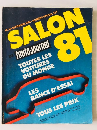 Revue auto journal - l'auto,