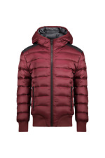 Veste Homme Ciesse Piumini Mack 501 Doudoune En Duvet D'Oie Hiver Bordeaux