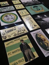 lot autocollant stickers ultras nantes ( no cu84 mtp fanatics marseille )