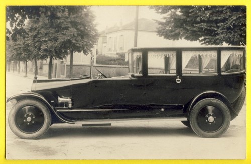 Superbe carte photo automobile - carte,