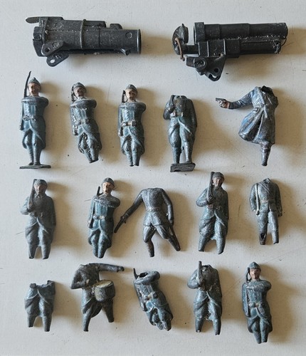 Lot figurines plomb - lot,
