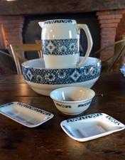 Ensemble de toilette des années 1920 estampillé LONGCHAMP modèle "JACQUELINE"