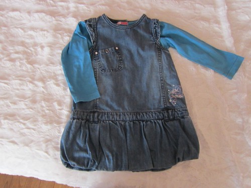Jolie robe jean mini - jolie, en