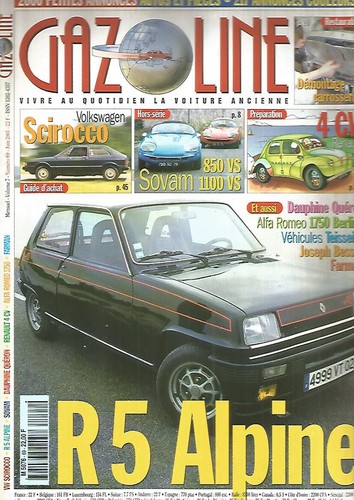 Gazoline alpine - gazoline, r5