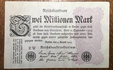ALLEMAGNE BILLET DE 2 MILLION