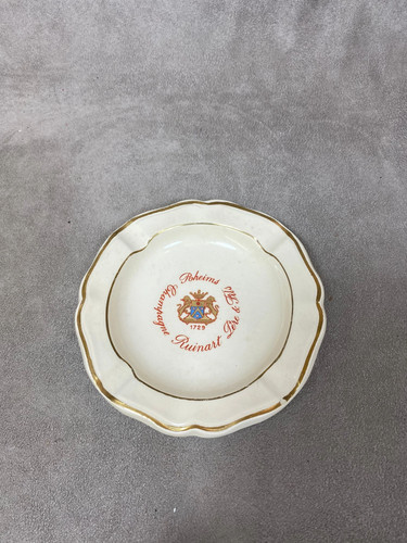 Ruinart cendrier porcelaine
