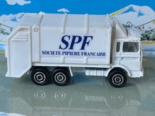 Miniature MAJORETTE - MAJOPUB - Camion poubelle - Echelle 1/100 -SPF  LOSANGEXPO