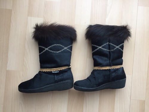 Bottes vintage fourrées