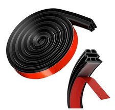 Bande d'étanchéité autocollante en caoutchouc pour portière de voiture 10 m c...
