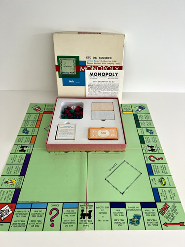 Ancien monopoly 1961 vintage - monopoly,