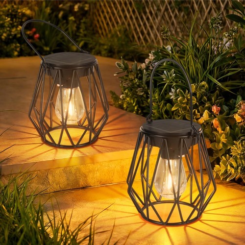 Lanternes solaires jardin
