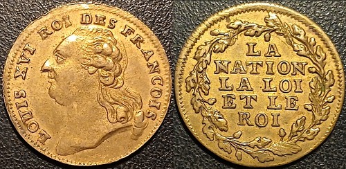 Louis xvi jeton de nuremberg - de,