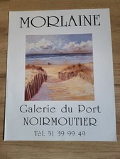 MORLAINE jean Affiche Exposition