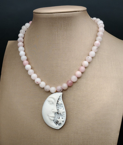 Collier donna ras cou rose - collier, du