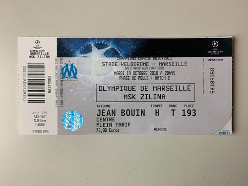 Ticket match marseille - ticket,