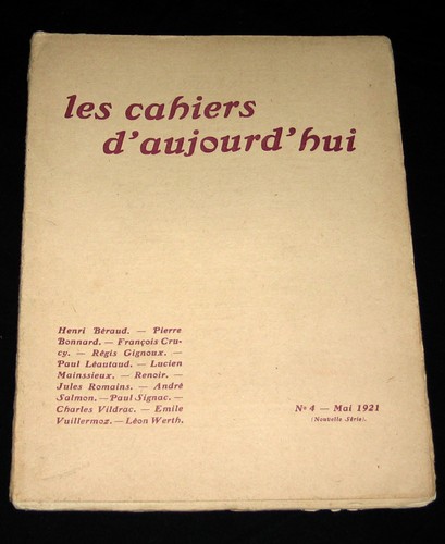 Cahiers aujourd hui 4 eo - cahiers,