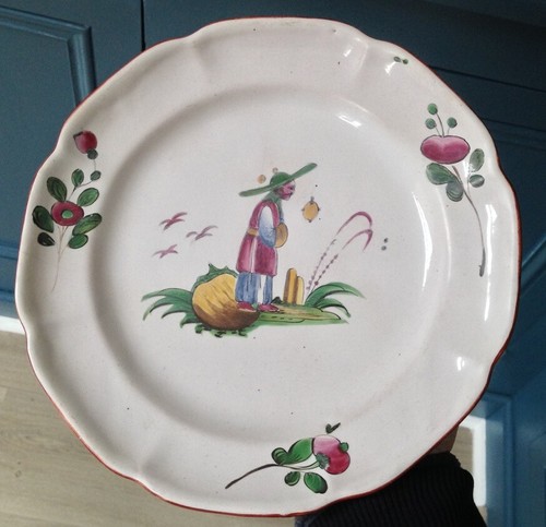 Assiette faience - assiette,