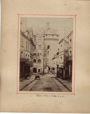 Originale Photo 19ème - FRANCE - Loches - Hôtel de Ville 1