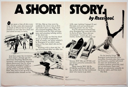 Rossignol skiing vintage - skiing,